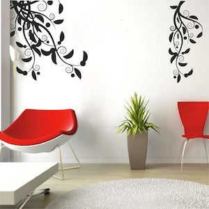 Decorative Corner Adornment Wall Decal Set - view 1