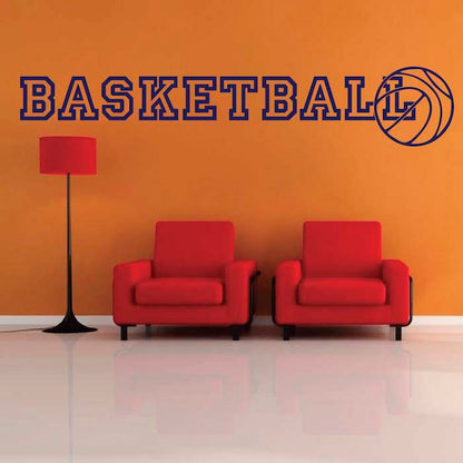 Basketball Wall Quote Decal - view 1