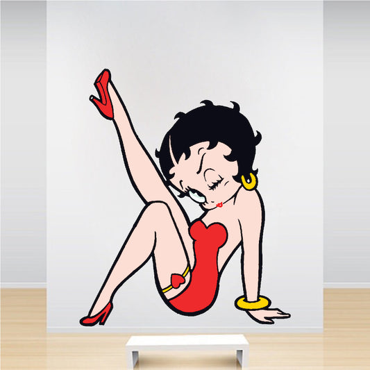 Retro Pin-Up Decal