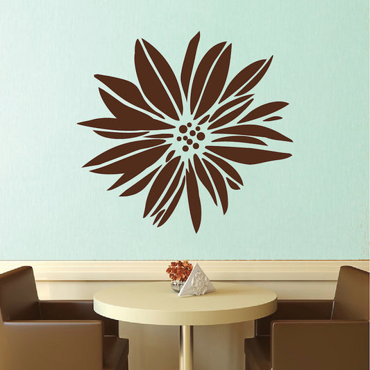 Exotic Flower Wall Decals - view 1
