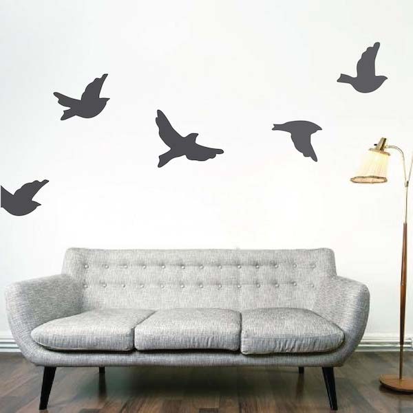 Flying Birds Wall Decal Set - view 1