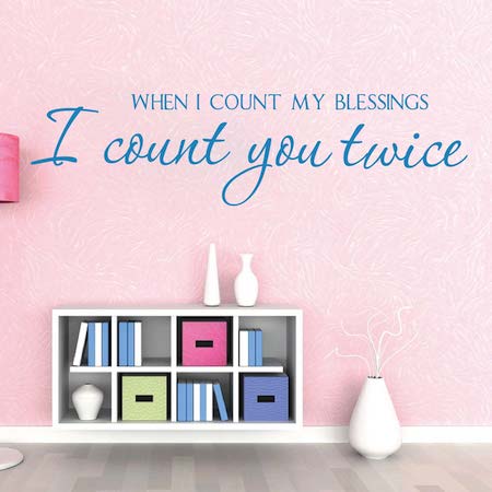 Blessing Wall Quote Decal - view 1