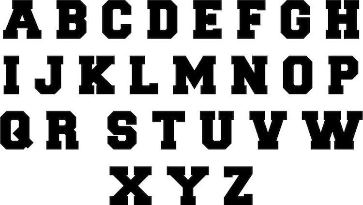Custom Initial Decal