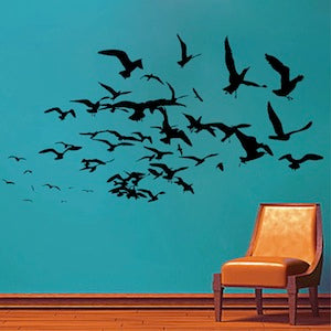 Flock of Seagulls Wall Decal - view 2