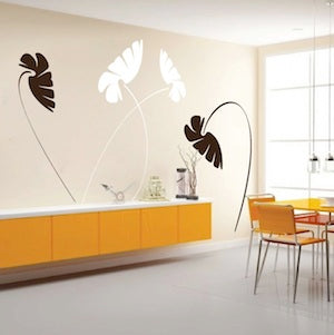 Leafy Stems Wall Decal Set - Design 2 - view 3
