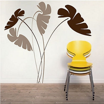 Leafy Stems Wall Decal Set - Design 2 - view 2