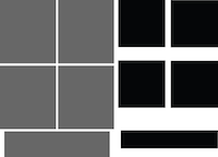 Instant Photo Frame Chalkboard Decal Set - view 2