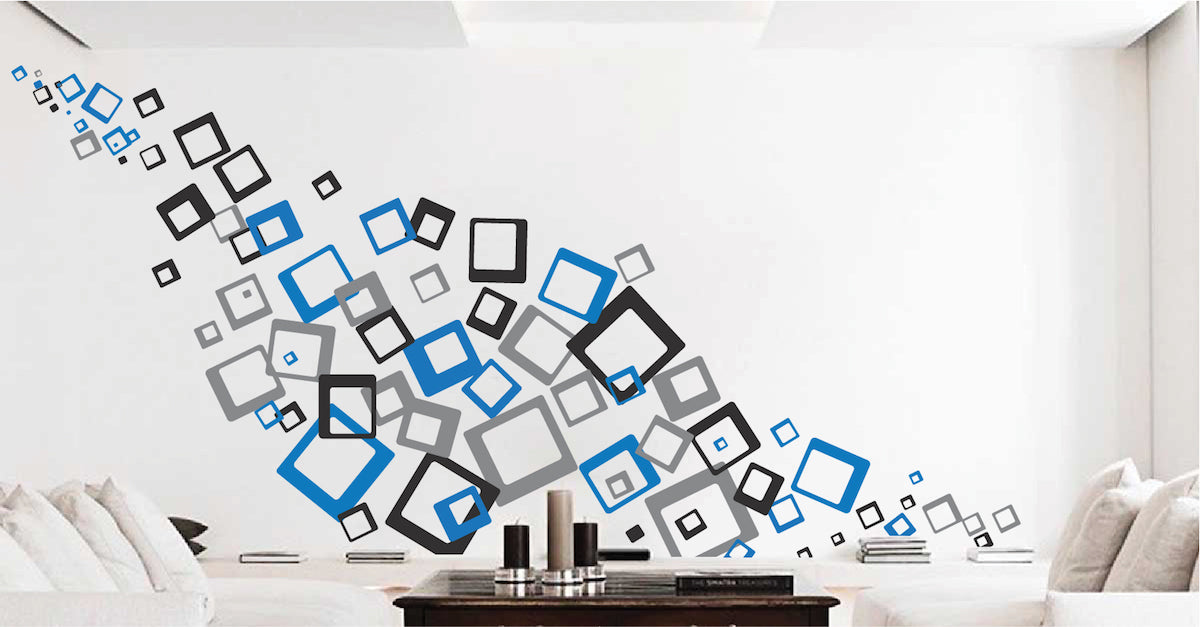 Square Wall Decals