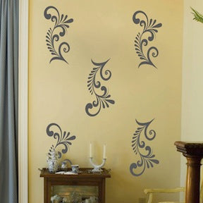 Decorative Ornament Wall Decal Set - view 3