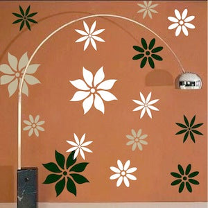 Flower Wall Decal Set - view 3