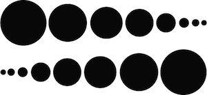 Graduated Dot Wall Decals - Set of 16 - view 3