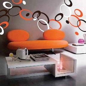 Oval Wall Decal Set - view 1