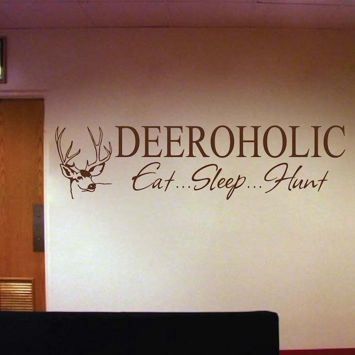 Deer Wall Quote Decal - view 1