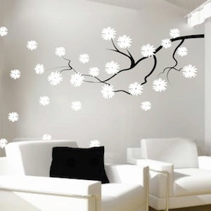 Branch and Blossoms Wall Decal - view 1