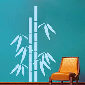 Bamboo Pair Wall Decal - view 3