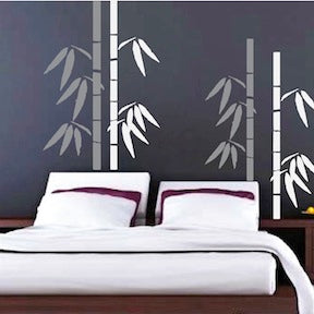 Bamboo Pair Wall Decal - view 1
