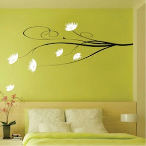 Floral Branch Wall Decal - view 1