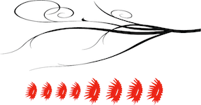 Floral Branch Wall Decal - view 3
