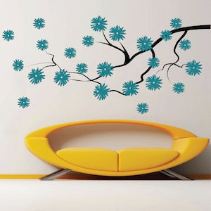 Branch and Blossoms Wall Decal - view 2