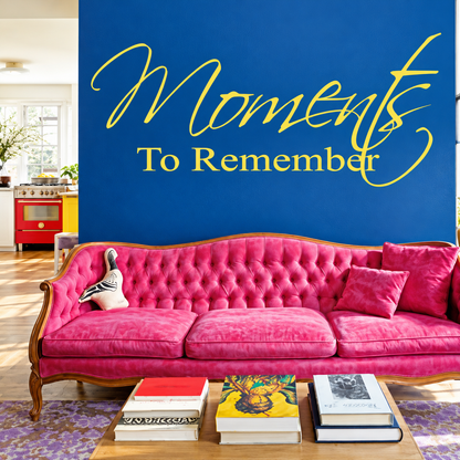 42t wall quote decal shown in a room