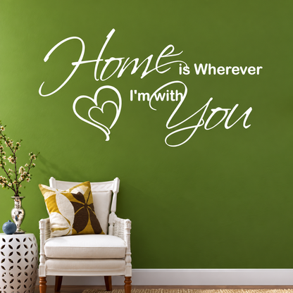 43b wall decal shown in a room