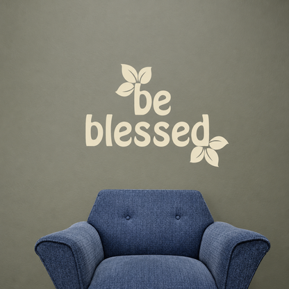 45b wall decal shown in a room