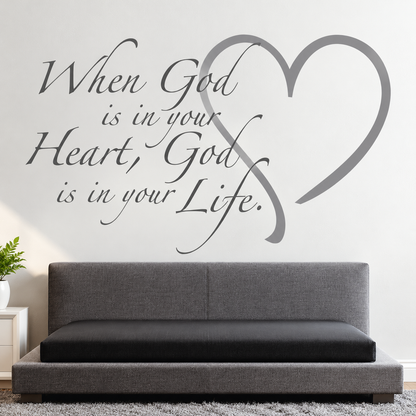 44b wall decal shown in a room