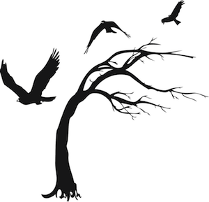 Tree and Birds Wall Decal - view 3