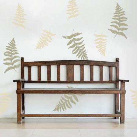 Decorative Nature Motif Wall Decal Set - view 1