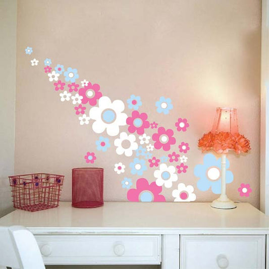 Flower Power Wall Decal Set - view 1