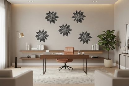 Fancy Flower Decal Set