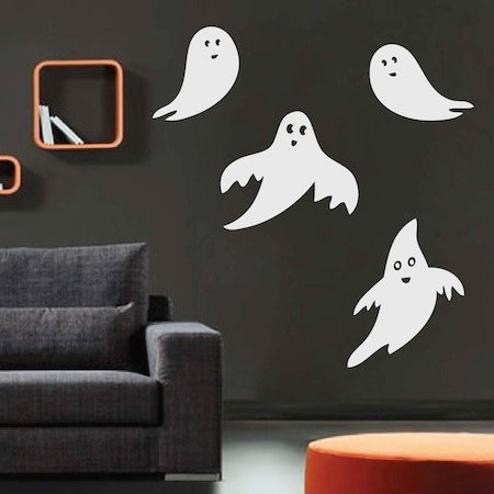 Ghost Halloween Wall Decals