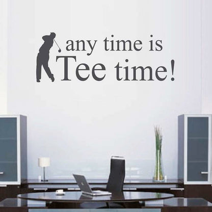 Golf Wall Quote Decal - view 1