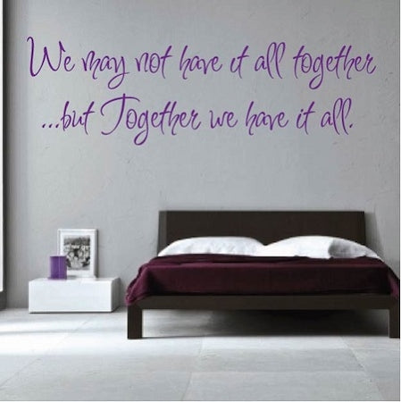 Together We Have It All Wall Quote Decal - view 2