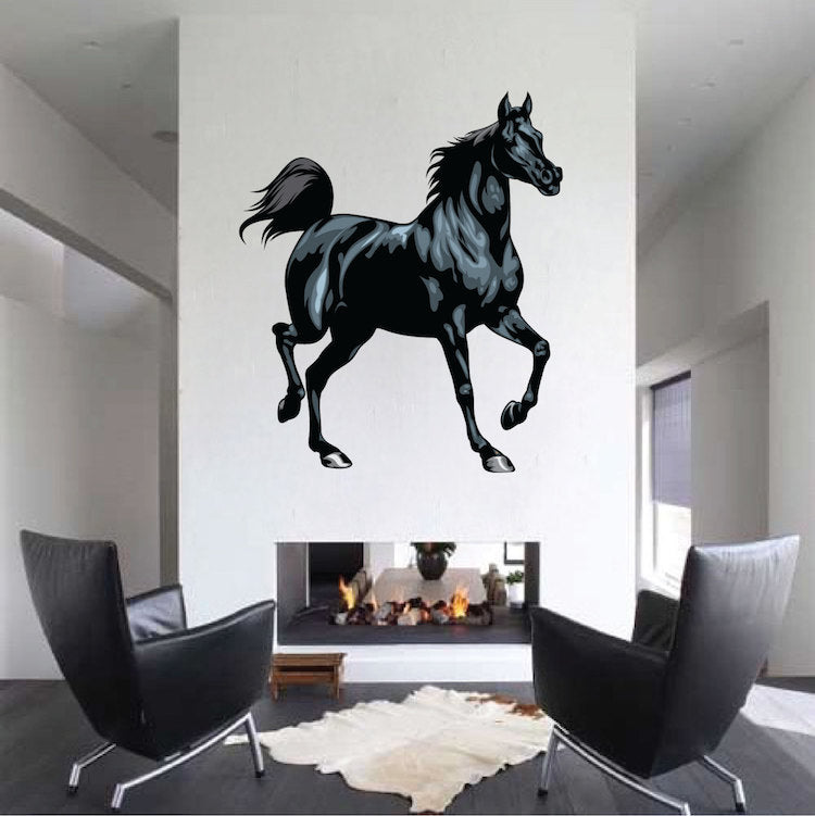 Black Horse Wall Decal