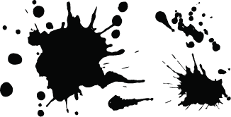 Paint Splash Wall Decal Set - Design 2 - view 4