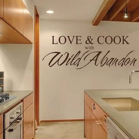 Kitchen Wall Quote Decal - view 1