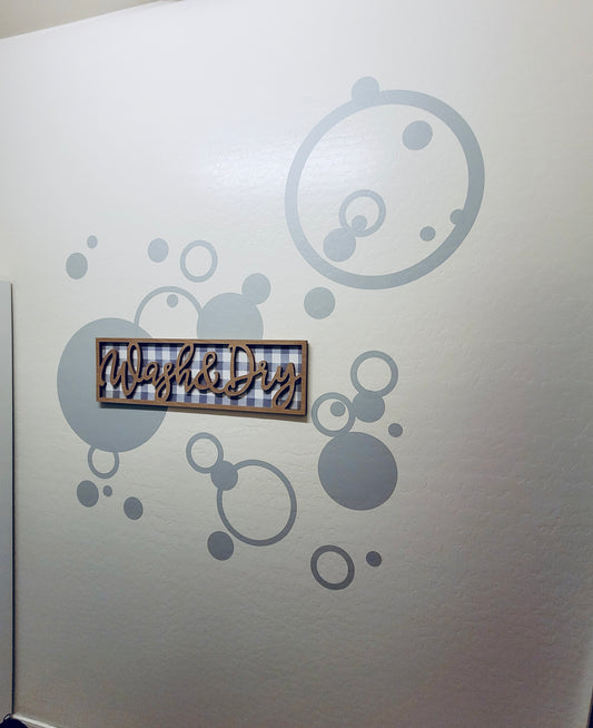 Rings and Dots Wall Decal Set - Design 1 - view 2
