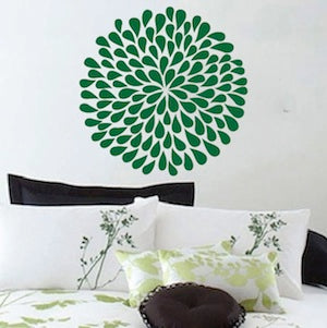 Poppy Flower Wall Decals - view 3