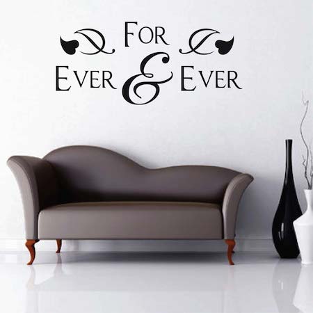 Marriage Wall Quote Decal - view 1