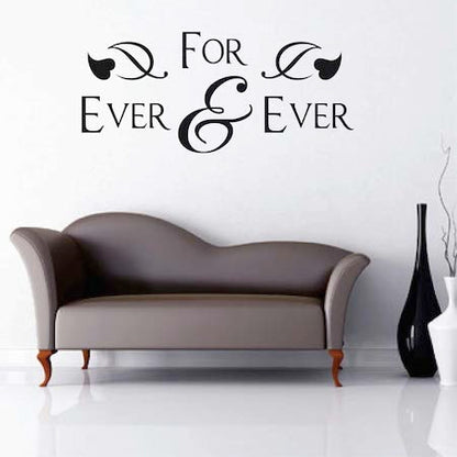 Marriage Wall Quote Decal - view 1