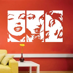 Portrait Panel Wall Decal - view 3