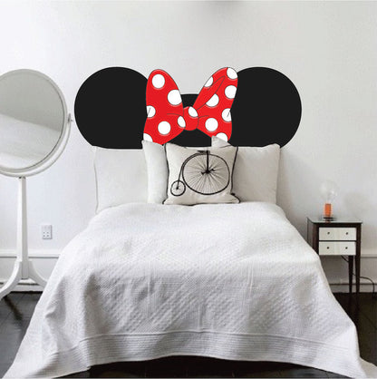 Ears with Bow Decal