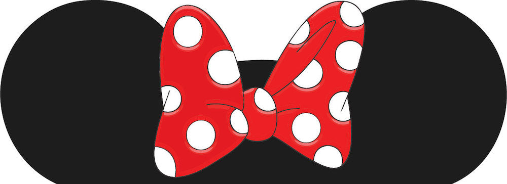 Ears with Bow Decal