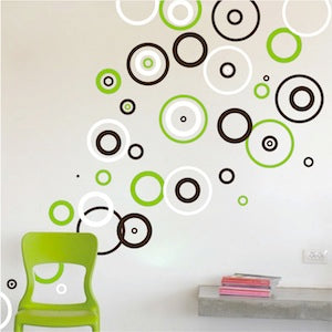 Ring Wall Decals - Set of 56 - view 1