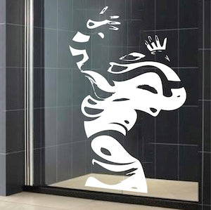 Abstract Woman Wall Decal - view 1