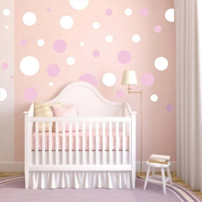 Polka Dot Wall Decal Set - Design 2 - view 1