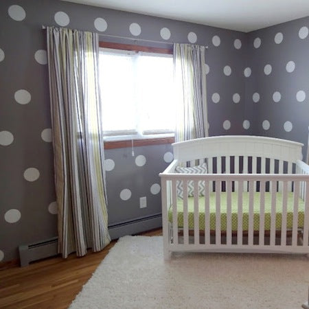 Mini Polka Dot Wall Decals - Set of 175 - Design 2 - view 1