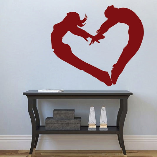 People Heart Wall Decal - view 1