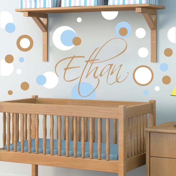 Polka Dot Wall Decal Set - Design 3 - view 1